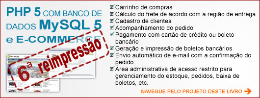 Livro PHP 5 com Banco de dados MySQL